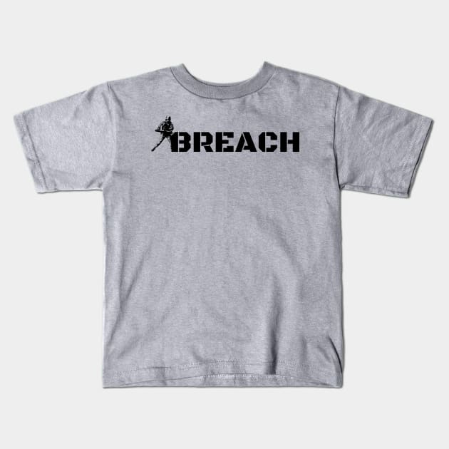 Breach Kids T-Shirt by Ironmatter